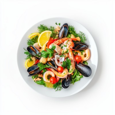 Фирменное блюдо Морской гриль прованс - купить в Малом Байдавлетово
